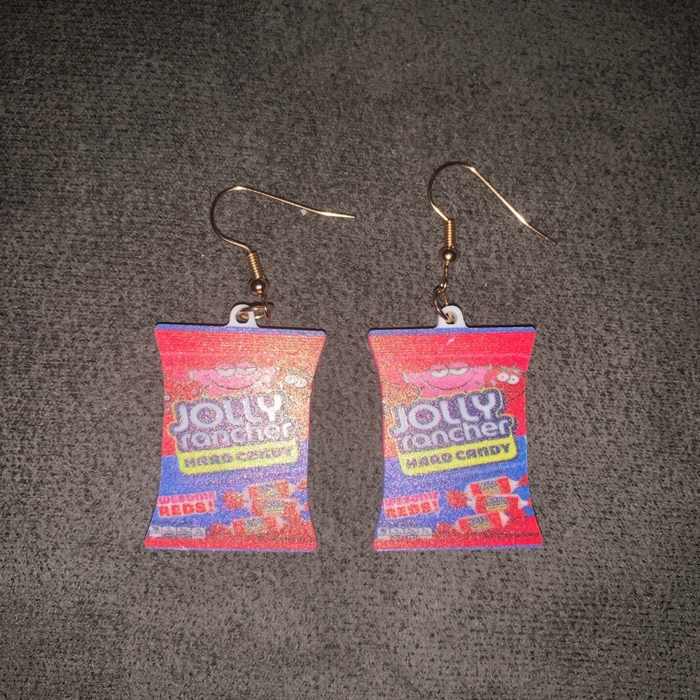 Jolly Rancher Hard Candy Snacks Products Earrings -27